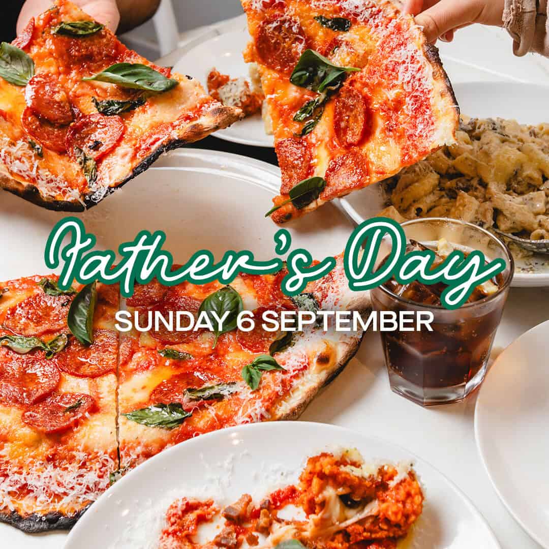 Father's Day lunch and dinner at 170 Grammi Pizzeria, Surry Hills, Sydney