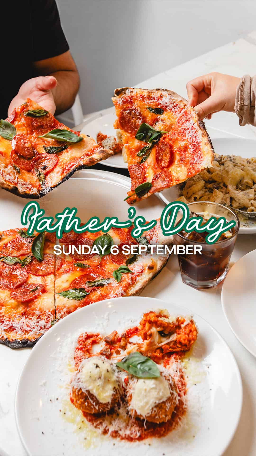 Father's Day lunch and dinner at 170 Grammi Pizzeria, Surry Hills, Sydney